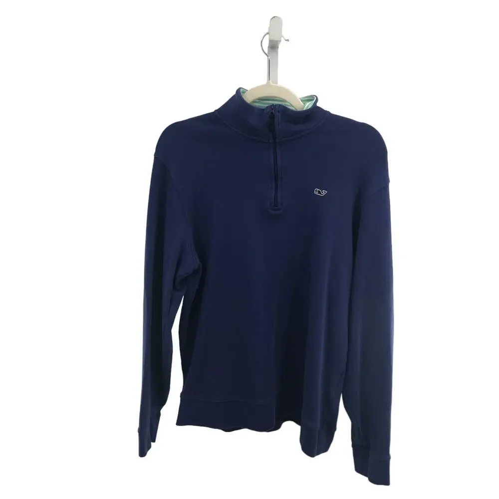 Vineyard Vines Men's Great Bay Jersey 1/4 Zip Pullover